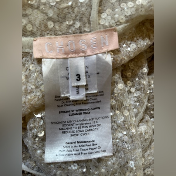 Margot by Chosen | Sequin Floor Length Gown - Picture 7 of 12